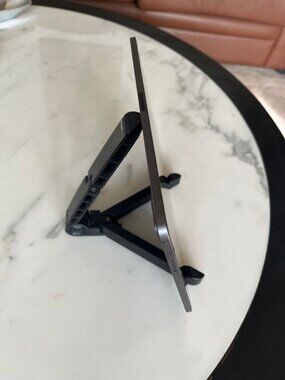 New Amazonbasics Portable Fold-Up Travel Stand for Tablets & e-Readers, Unopened